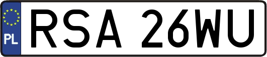 RSA26WU