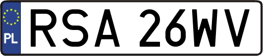 RSA26WV