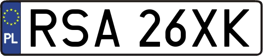 RSA26XK