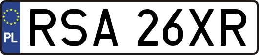 RSA26XR