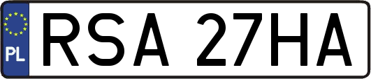 RSA27HA