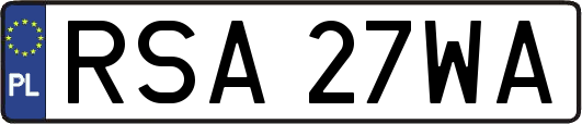 RSA27WA