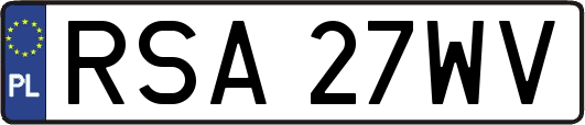 RSA27WV