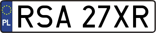RSA27XR
