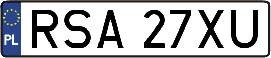 RSA27XU