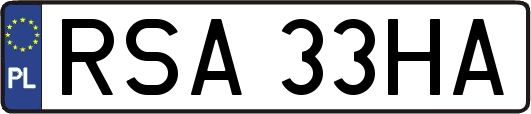 RSA33HA