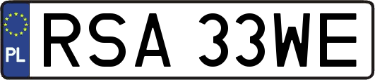 RSA33WE