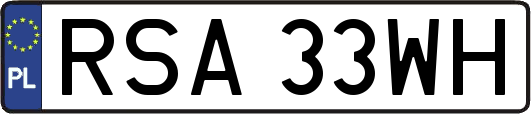 RSA33WH
