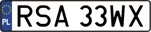 RSA33WX