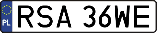RSA36WE