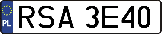 RSA3E40