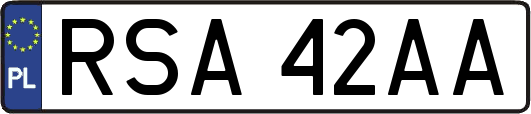 RSA42AA