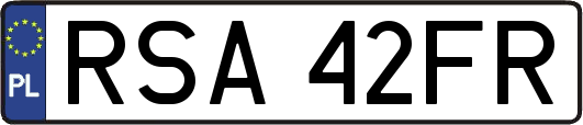 RSA42FR