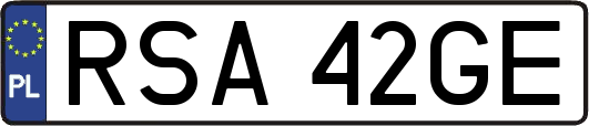 RSA42GE