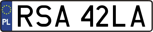 RSA42LA