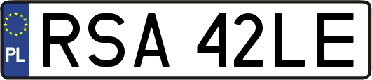 RSA42LE