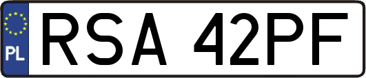 RSA42PF