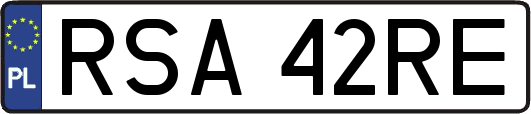 RSA42RE