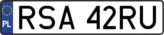 RSA42RU