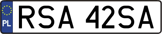RSA42SA