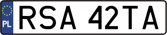 RSA42TA