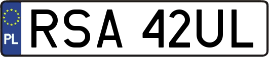 RSA42UL