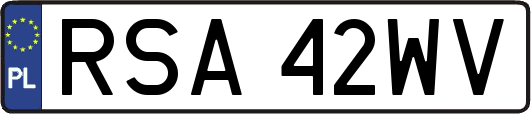 RSA42WV