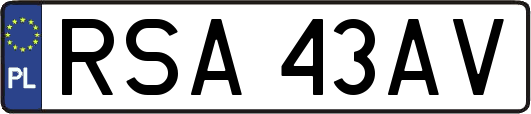 RSA43AV