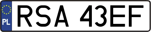 RSA43EF