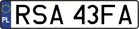 RSA43FA