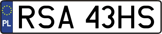 RSA43HS