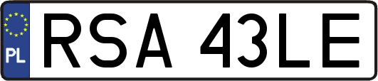 RSA43LE