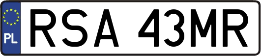 RSA43MR