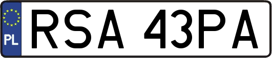 RSA43PA