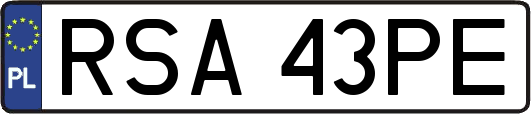 RSA43PE