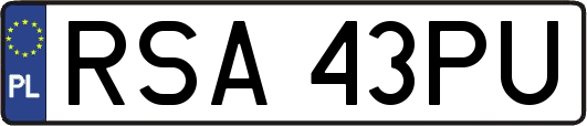 RSA43PU