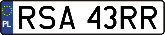 RSA43RR