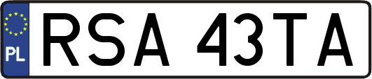 RSA43TA