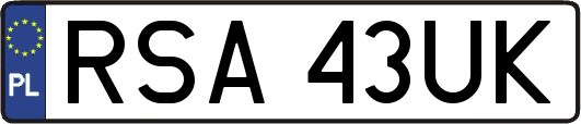 RSA43UK