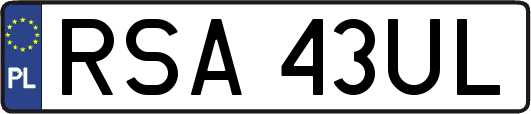RSA43UL