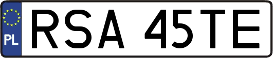 RSA45TE