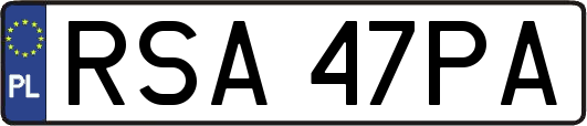 RSA47PA