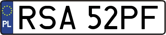 RSA52PF