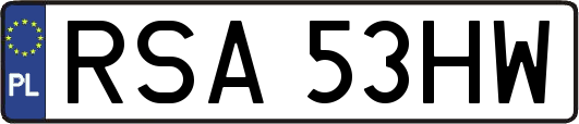 RSA53HW