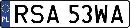 RSA53WA