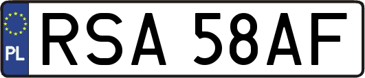 RSA58AF