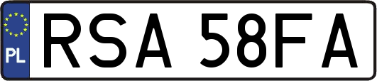 RSA58FA
