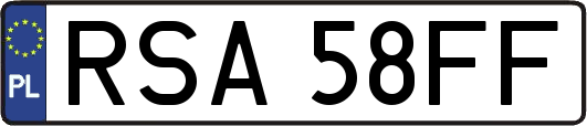 RSA58FF