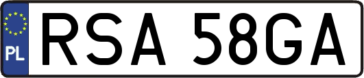 RSA58GA