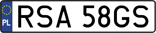 RSA58GS